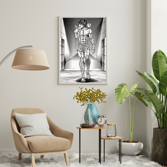 Forged Discipline β Manga Strength Wall Poster