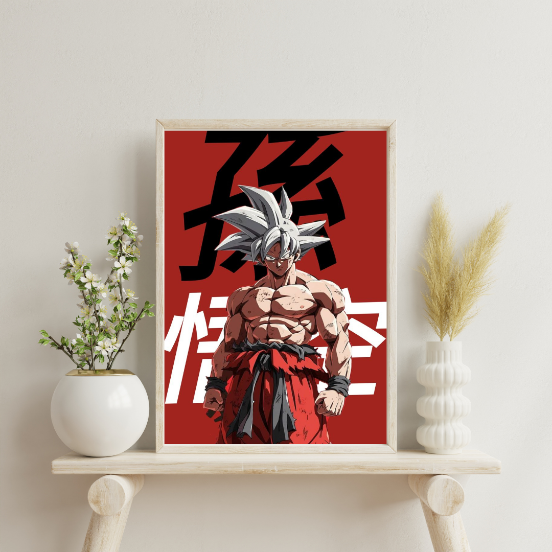 Unleashed Power | Anime Warrior Ultra Framed Poster
