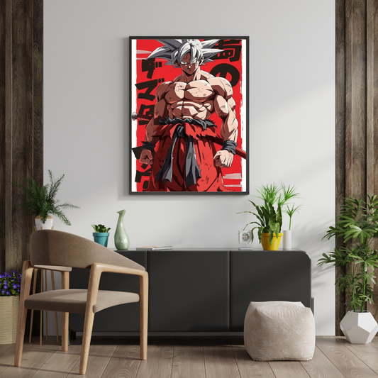 Awakened Power – Ultimate Warrior Anime Wall Poster