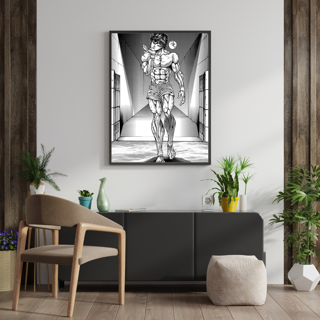 Forged Discipline – Manga Strength Wall Poster