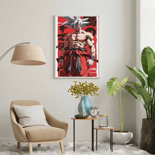 Awakened Power – Ultimate Warrior Anime Wall Poster