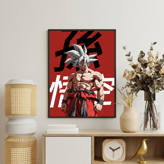 Unleashed Power | Anime Warrior Ultra Framed Poster