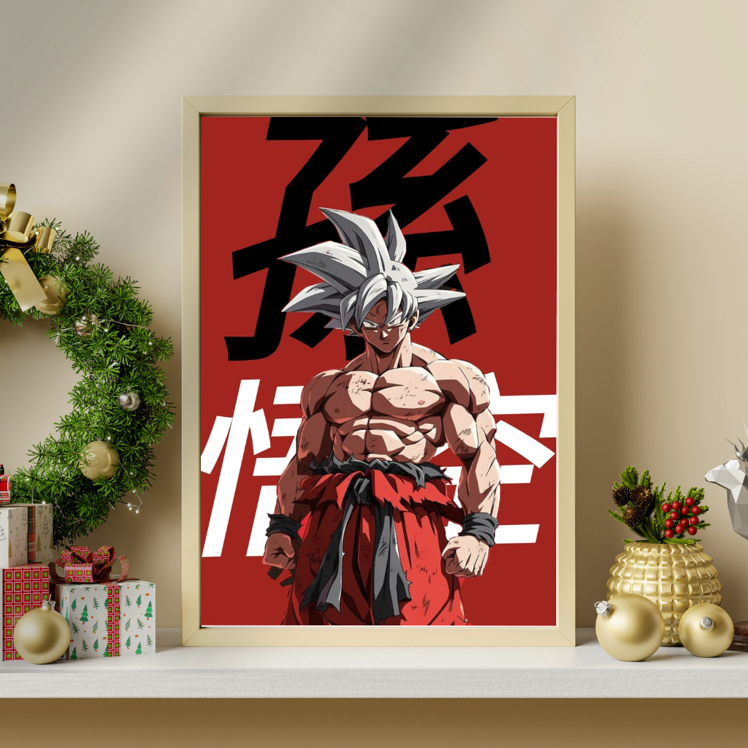 Unleashed Power | Anime Warrior Ultra Framed Poster