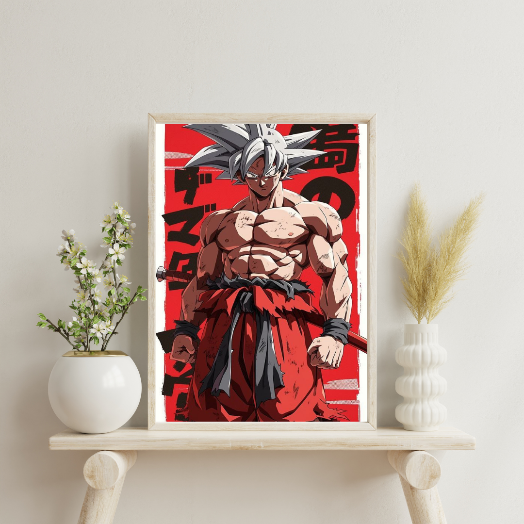 Awakened Power – Ultimate Warrior Anime Wall Poster