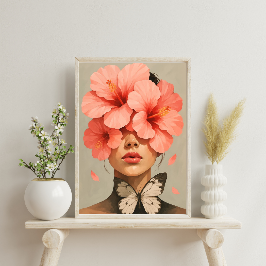 Awakened Serenity Wall Poster – Colorful Buddha Meditation Art | Chilekotha