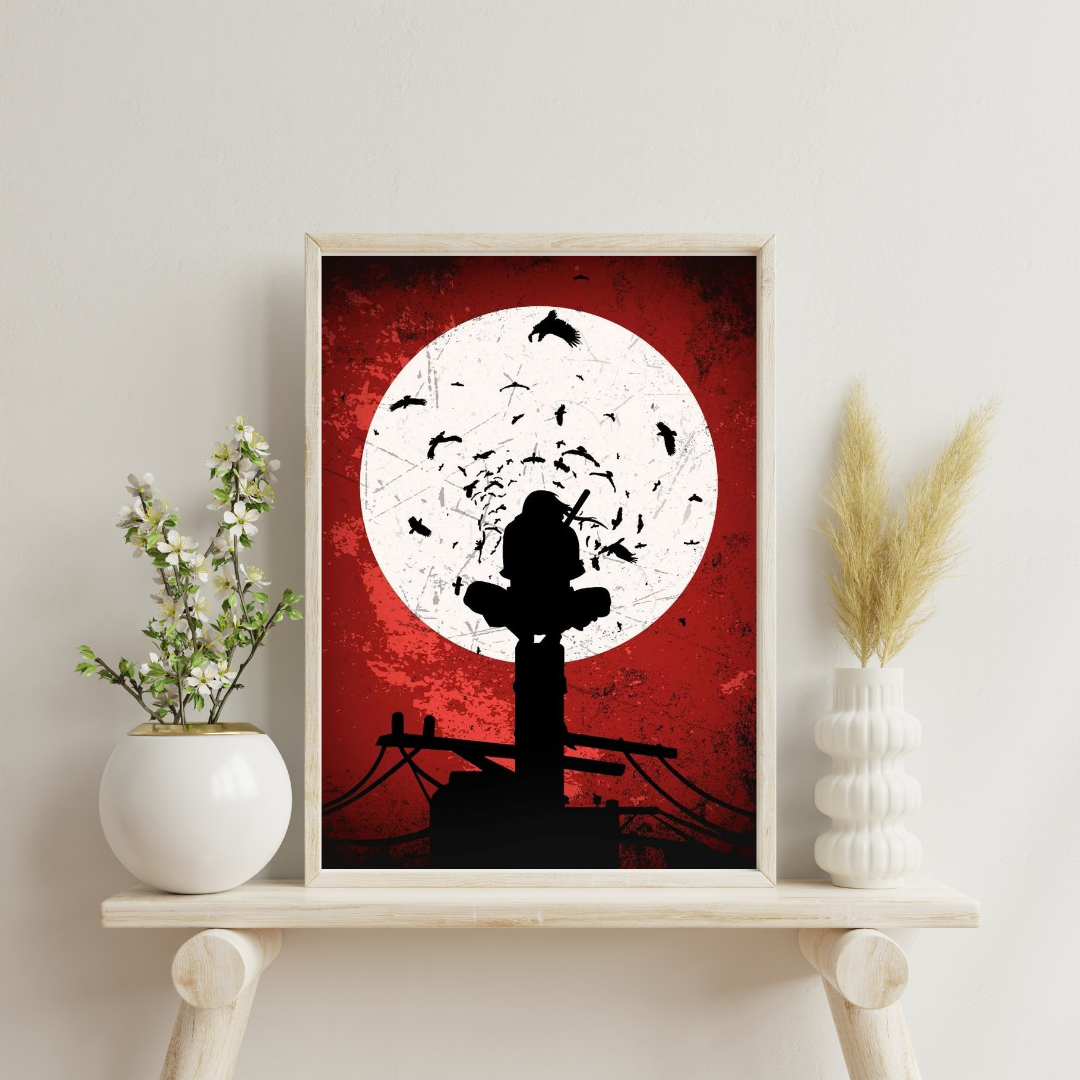 Moon of Silence – Shadow Warrior Wall Poster