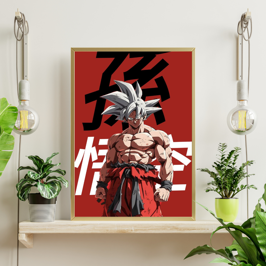 Unleashed Power | Anime Warrior Ultra Framed Poster