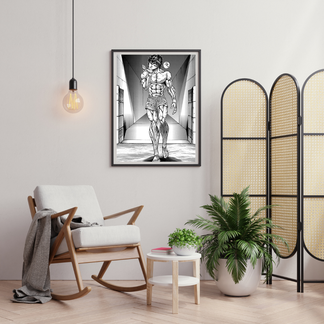 Forged Discipline – Manga Strength Wall Poster