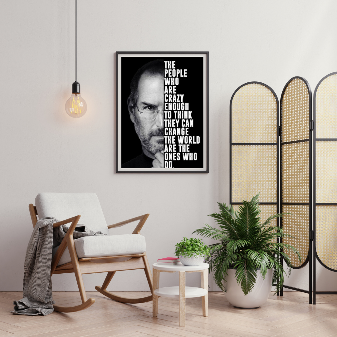 Think Different – Visionary Minds Framed Poster | Inspirational Wall Art