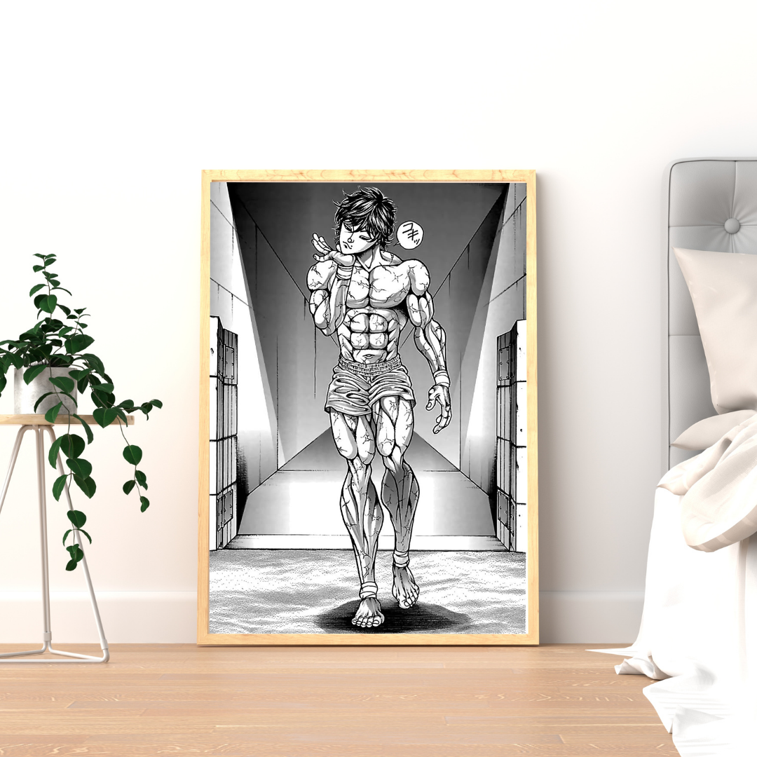Forged Discipline – Manga Strength Wall Poster