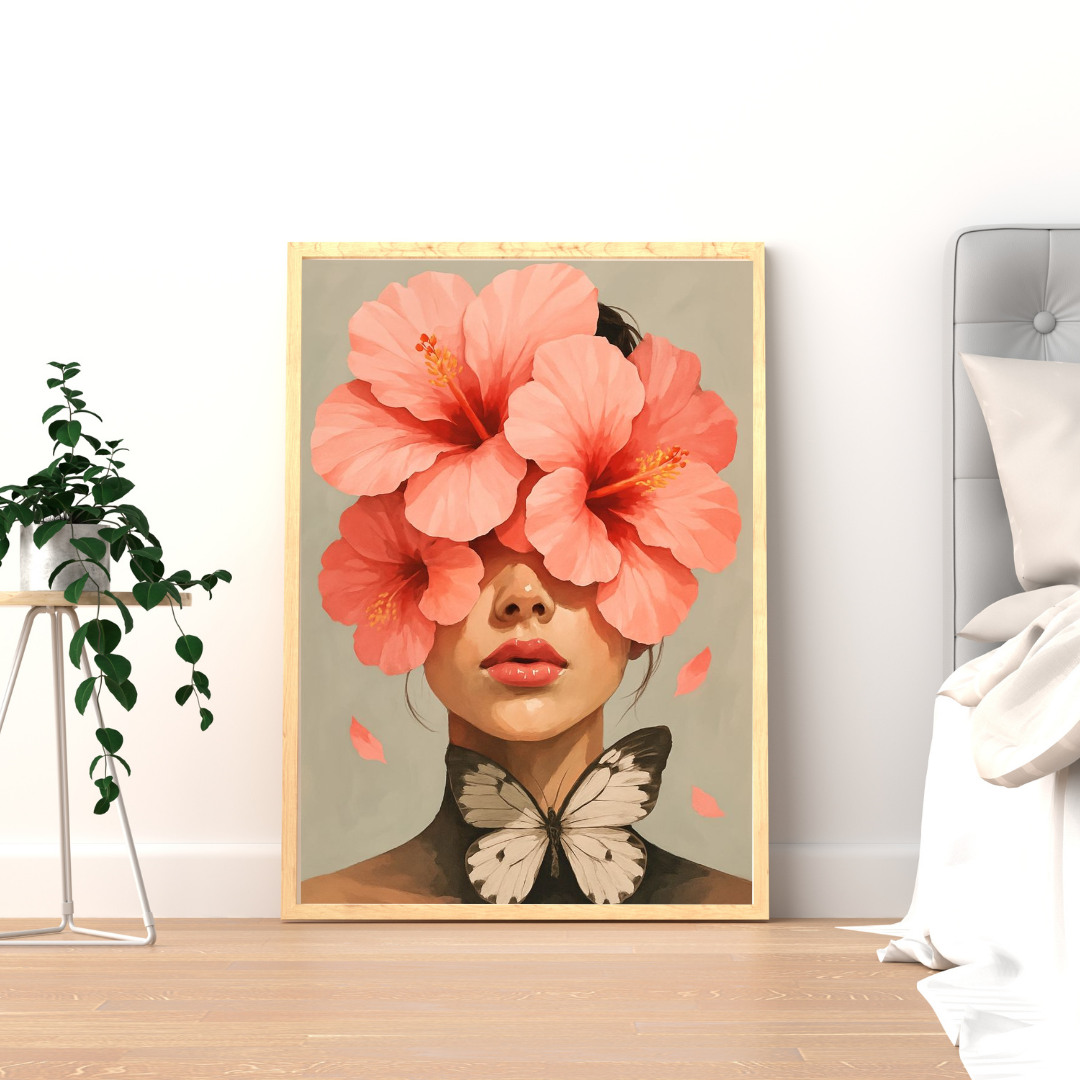 Awakened Serenity Wall Poster – Colorful Buddha Meditation Art | Chilekotha