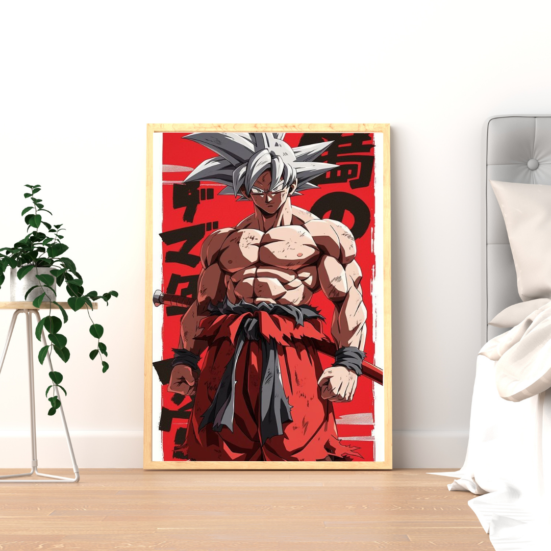 Awakened Power – Ultimate Warrior Anime Wall Poster