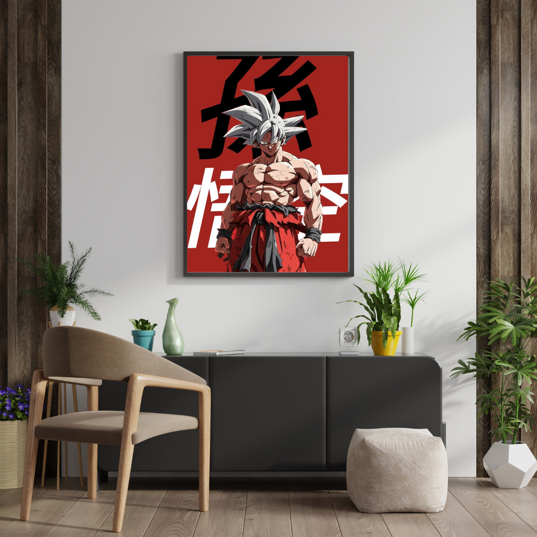 Unleashed Power | Anime Warrior Ultra Framed Poster